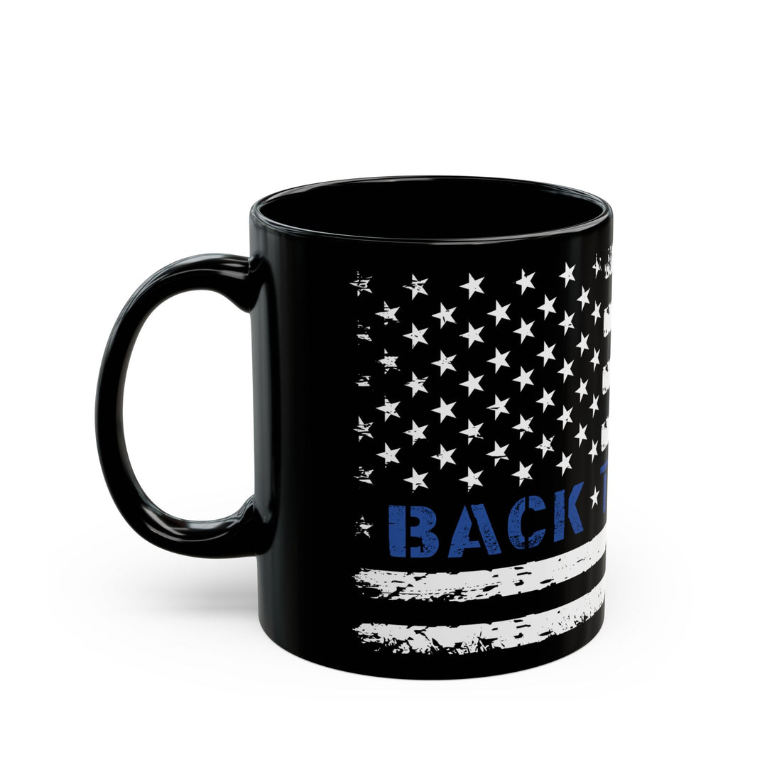 Back The Blue - Black Mug (11oz, 15oz)