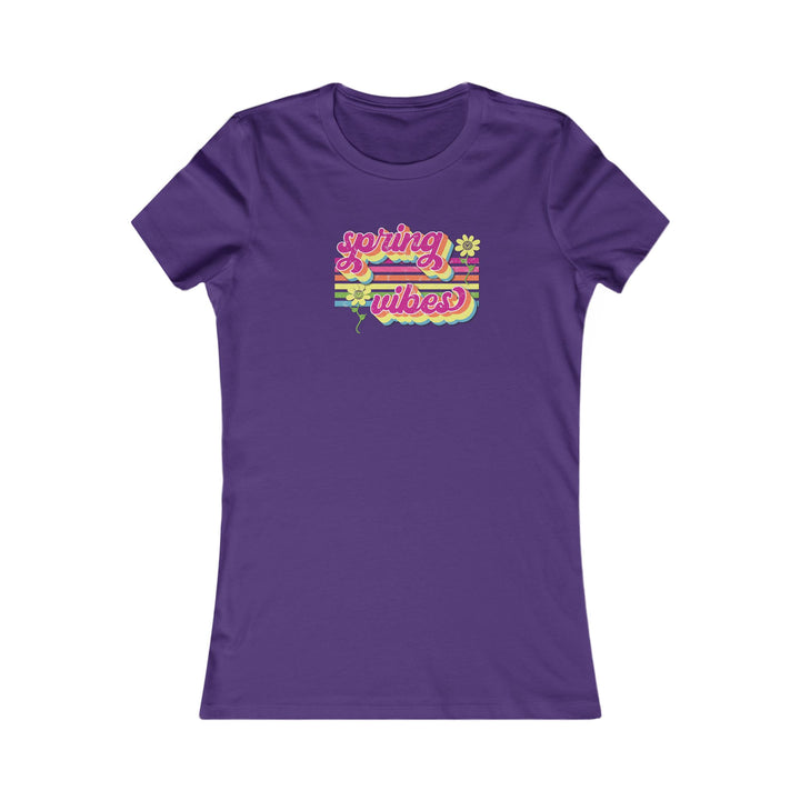 Spring Vibes Retro - Women's Favorite Tee