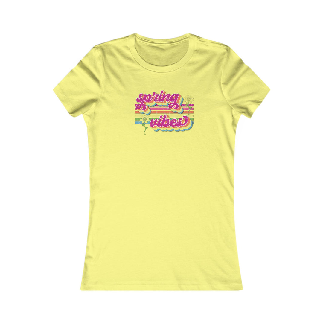 Spring Vibes Retro - Women's Favorite Tee