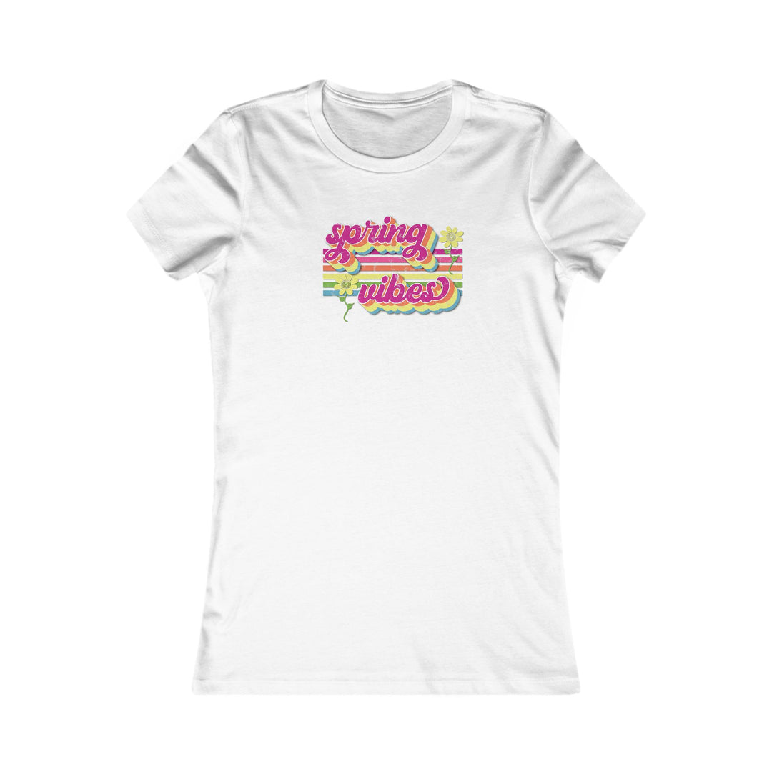 Spring Vibes Retro - Women's Favorite Tee