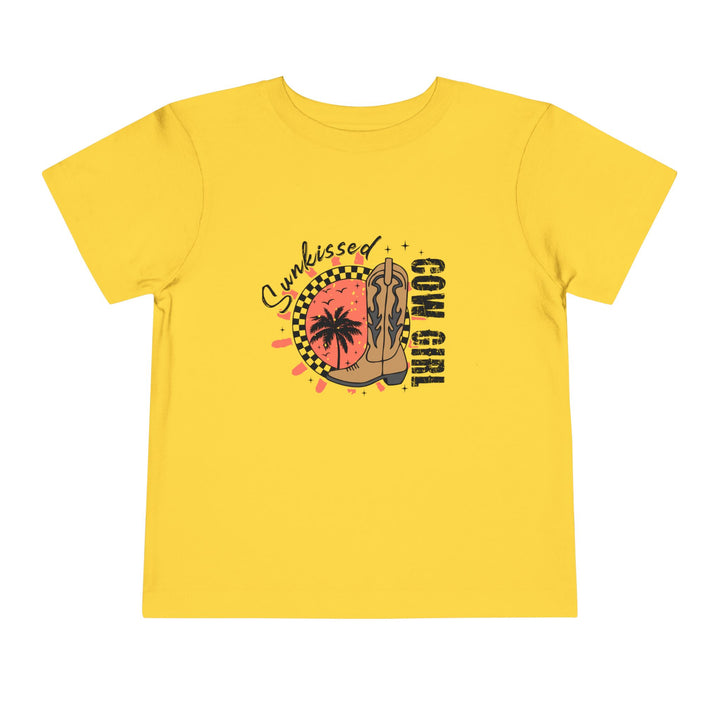 Sunkissed Cowgirl - Toddler Short Sleeve Tee
