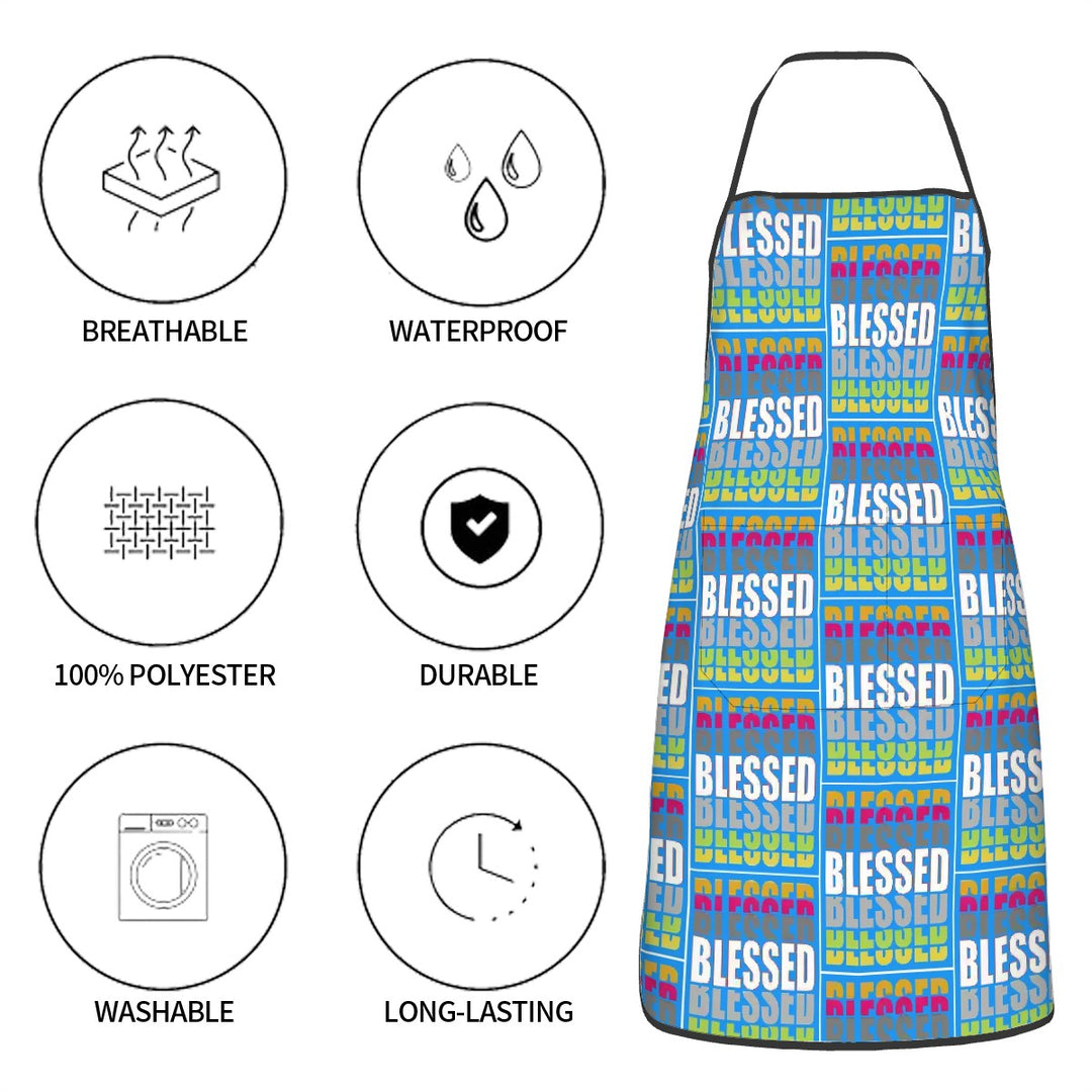Blessed - Adult Apron with Pockets