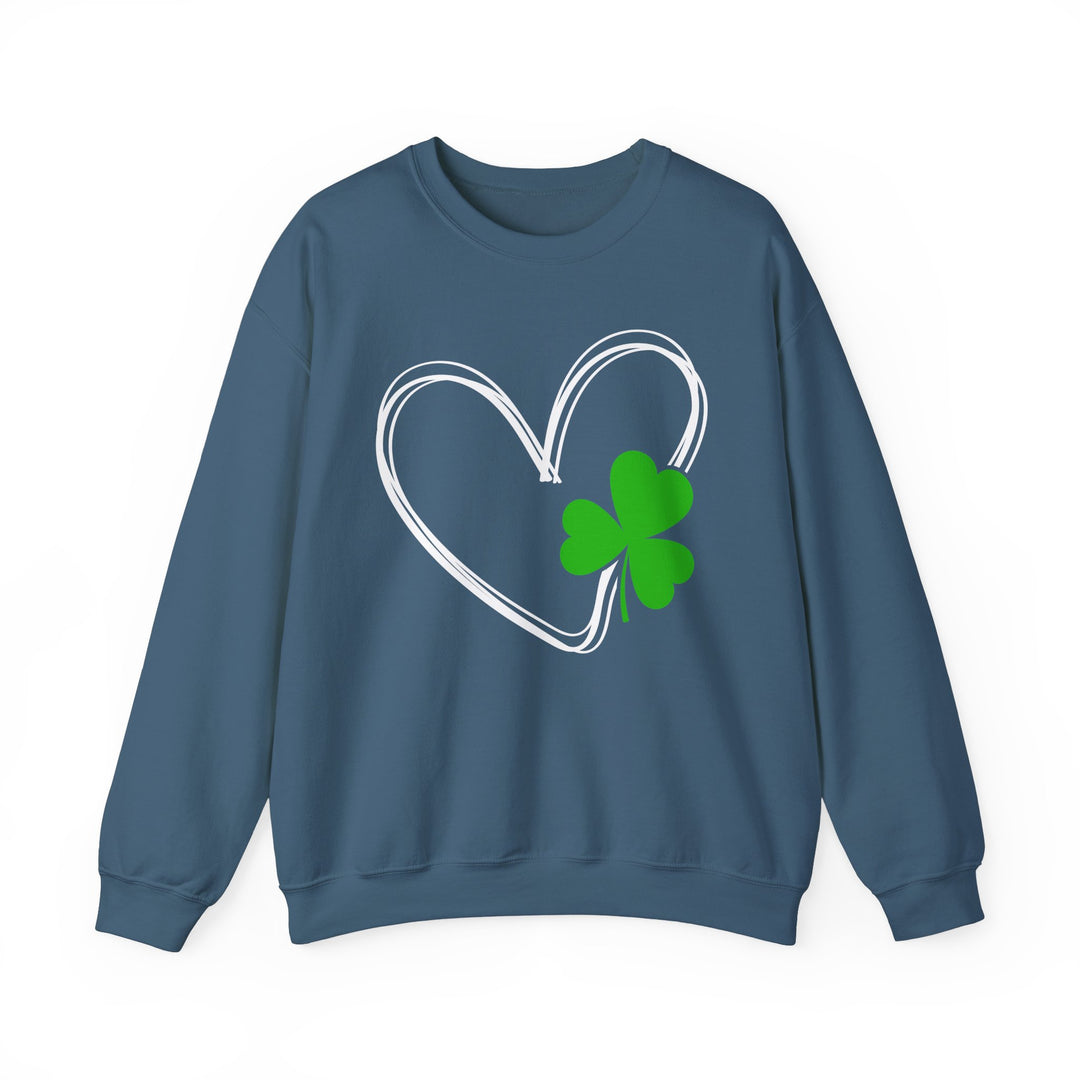Heart & Clover - Unisex Heavy Blend™ Crewneck Sweatshirt