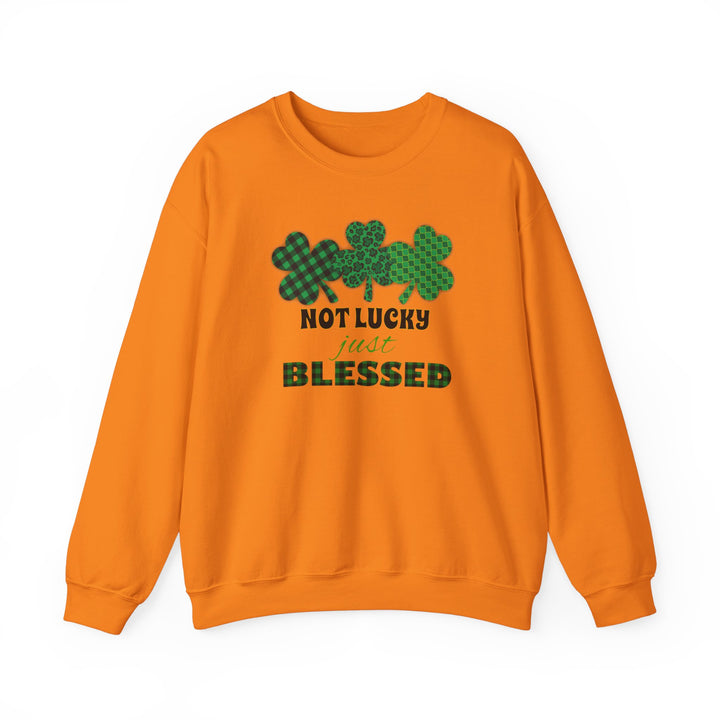 Not Lucky Just Blessed - Unisex Heavy Blend™ Crewneck Sweatshirt