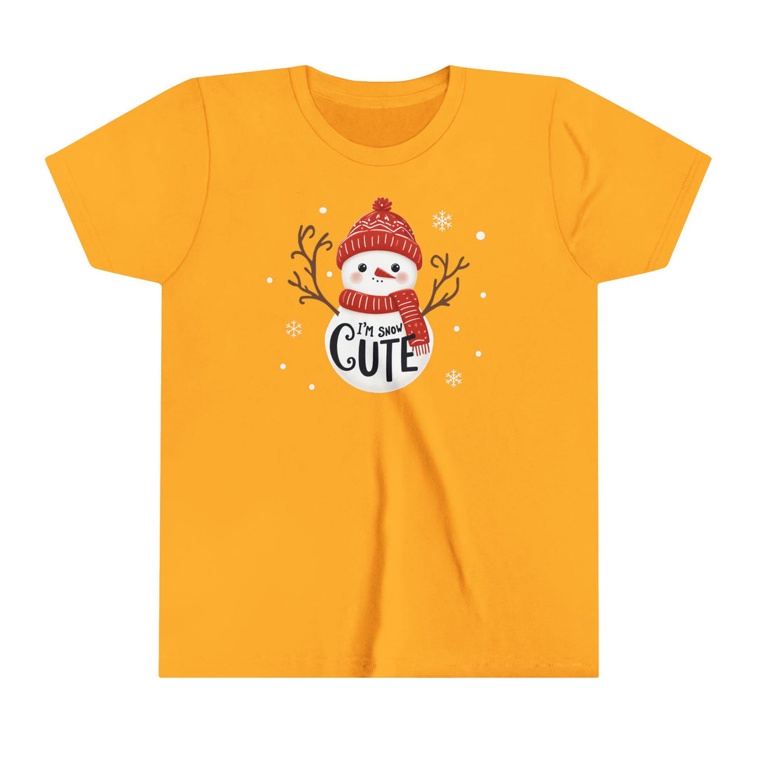 Snow Cute - Youth Short Sleeve Tee