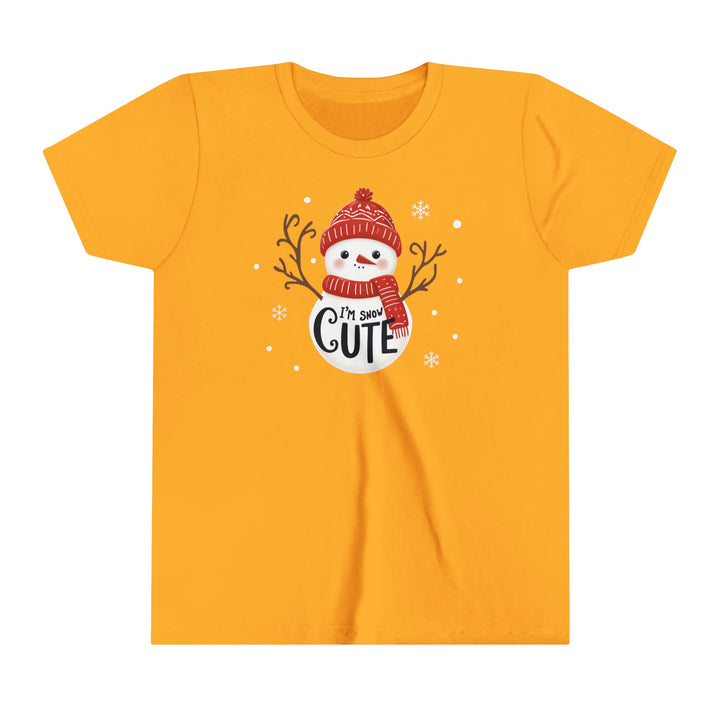 Snow Cute - Youth Short Sleeve Tee