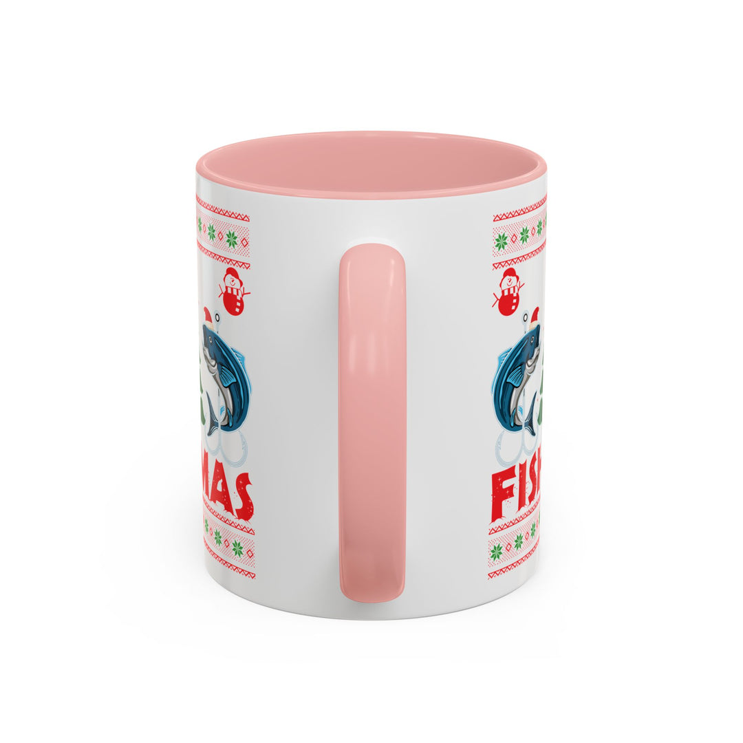 Merry Fishmas - Accent Coffee Mug (11, 15oz)