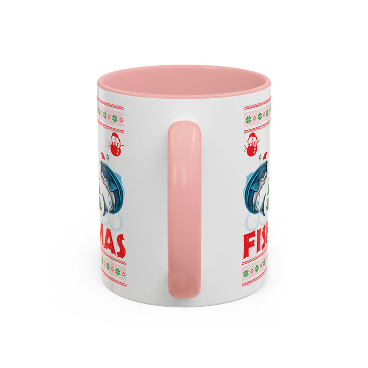 Merry Fishmas - Accent Coffee Mug (11, 15oz)