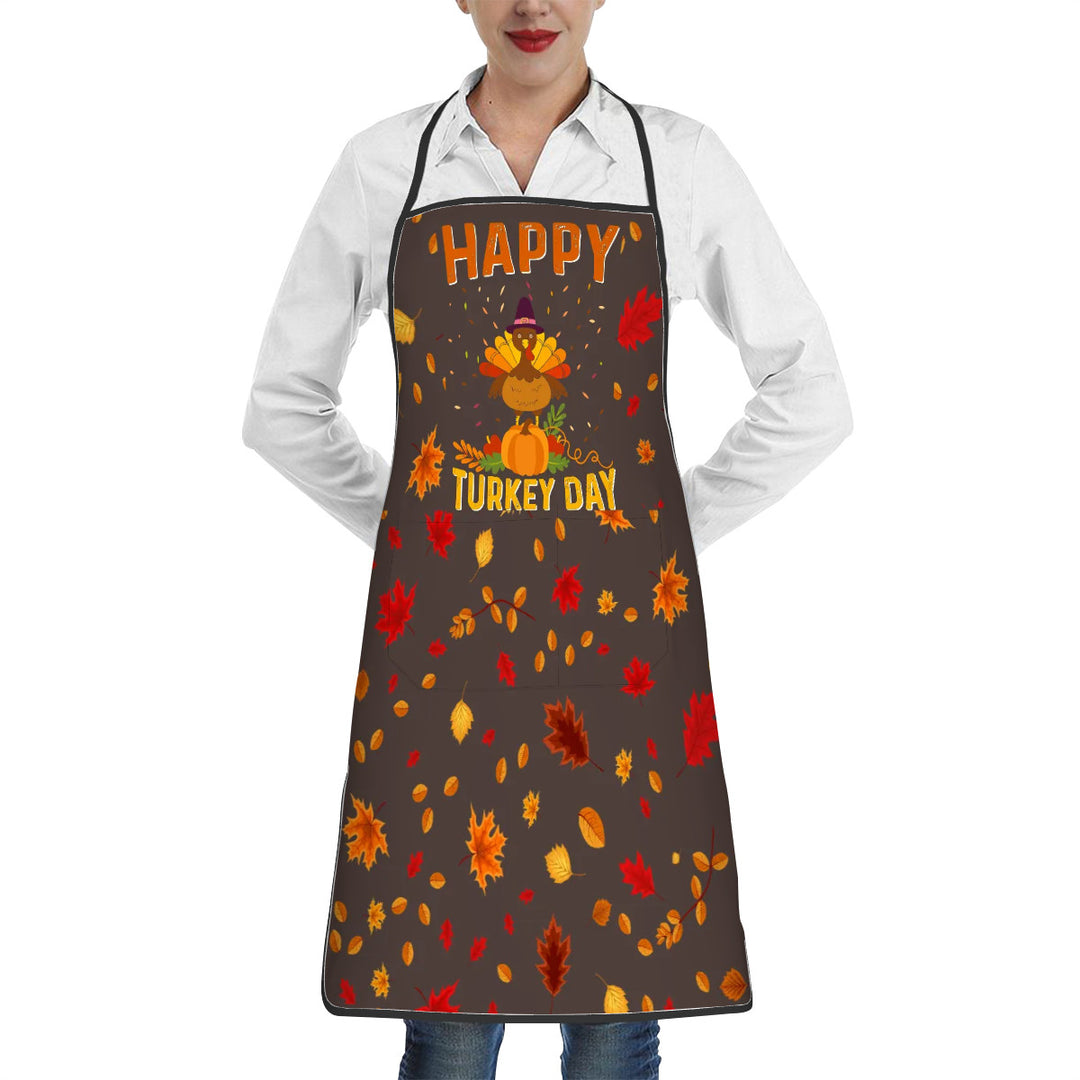 happy Tukey Day - Adult Apron with Pockets