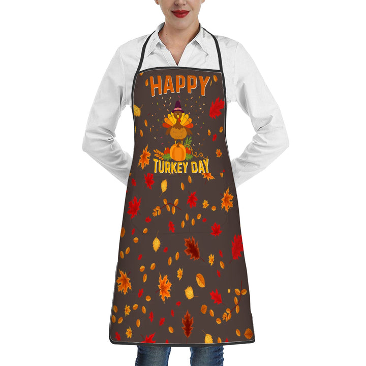 happy Tukey Day - Adult Apron with Pockets
