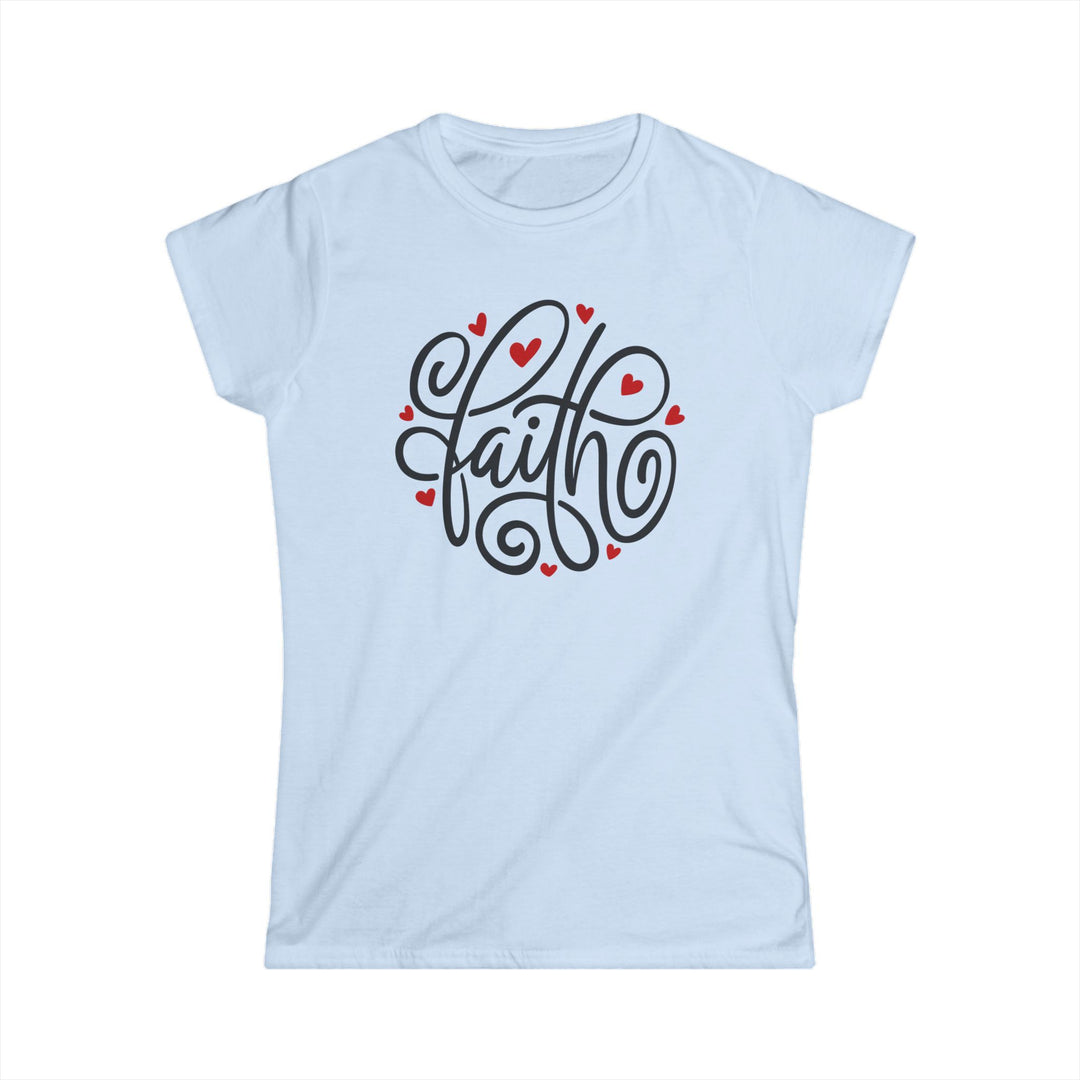 Faith Hearts - Women's Softstyle Tee