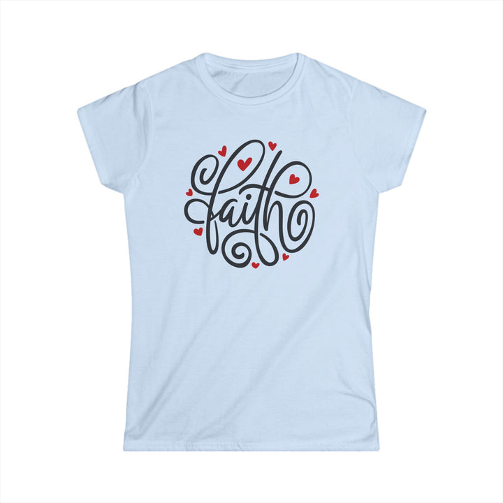 Faith Hearts - Women's Softstyle Tee