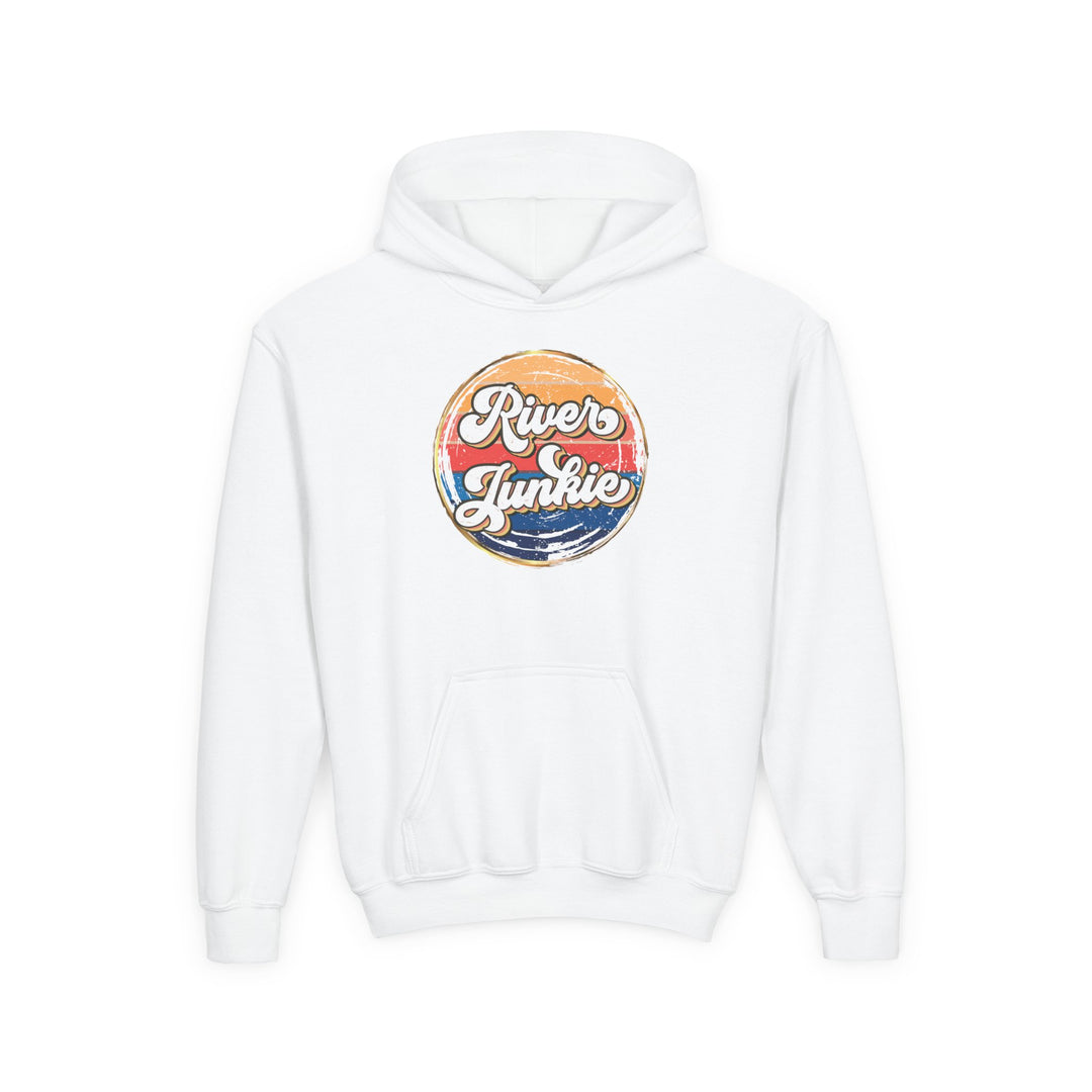 River Junkie - Youth Heavy Blend Hooded Sweatshirt