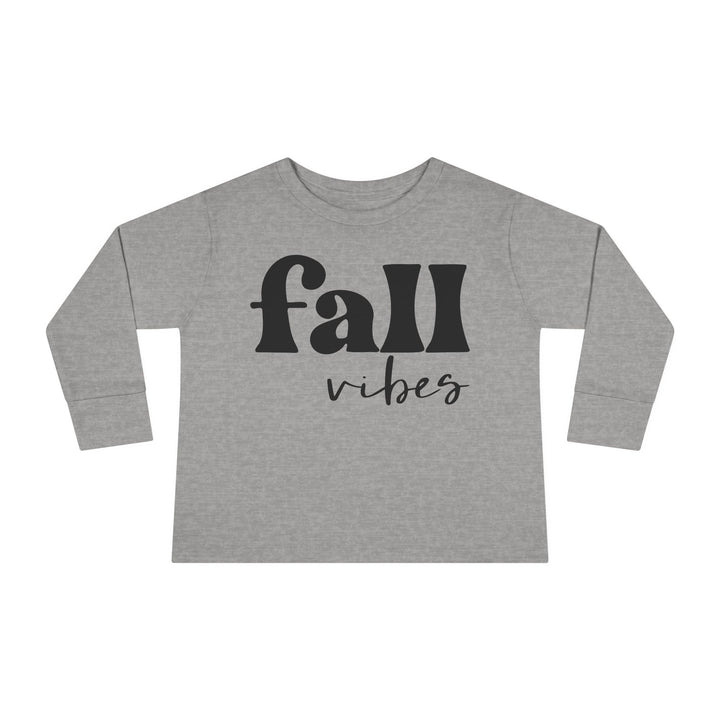 Fall Vibes - Toddler Long Sleeve Tee