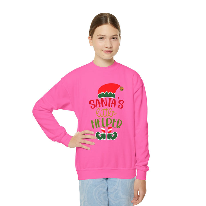 Santa'sLittle Helper - Youth Crewneck Sweatshirt