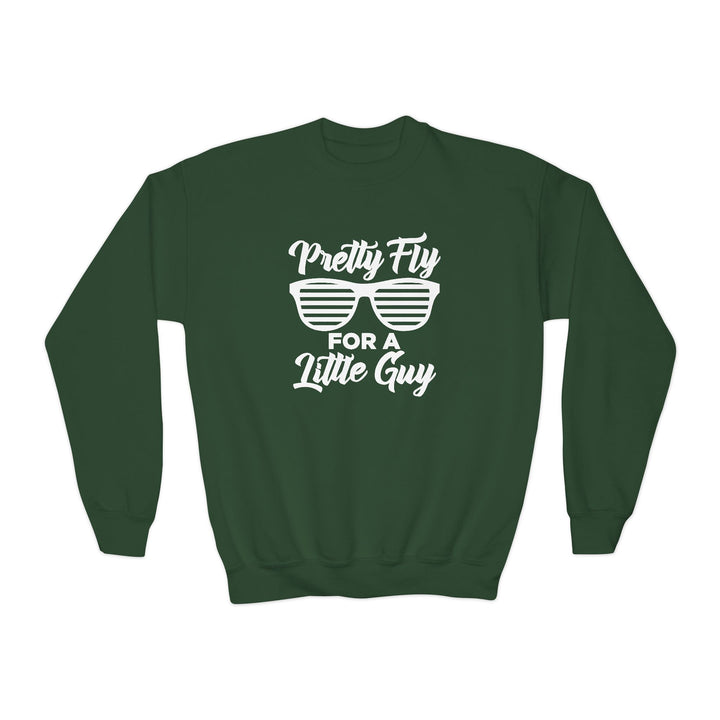 Pretty Fly For A Little Guy - Youth Crewneck Sweatshirt