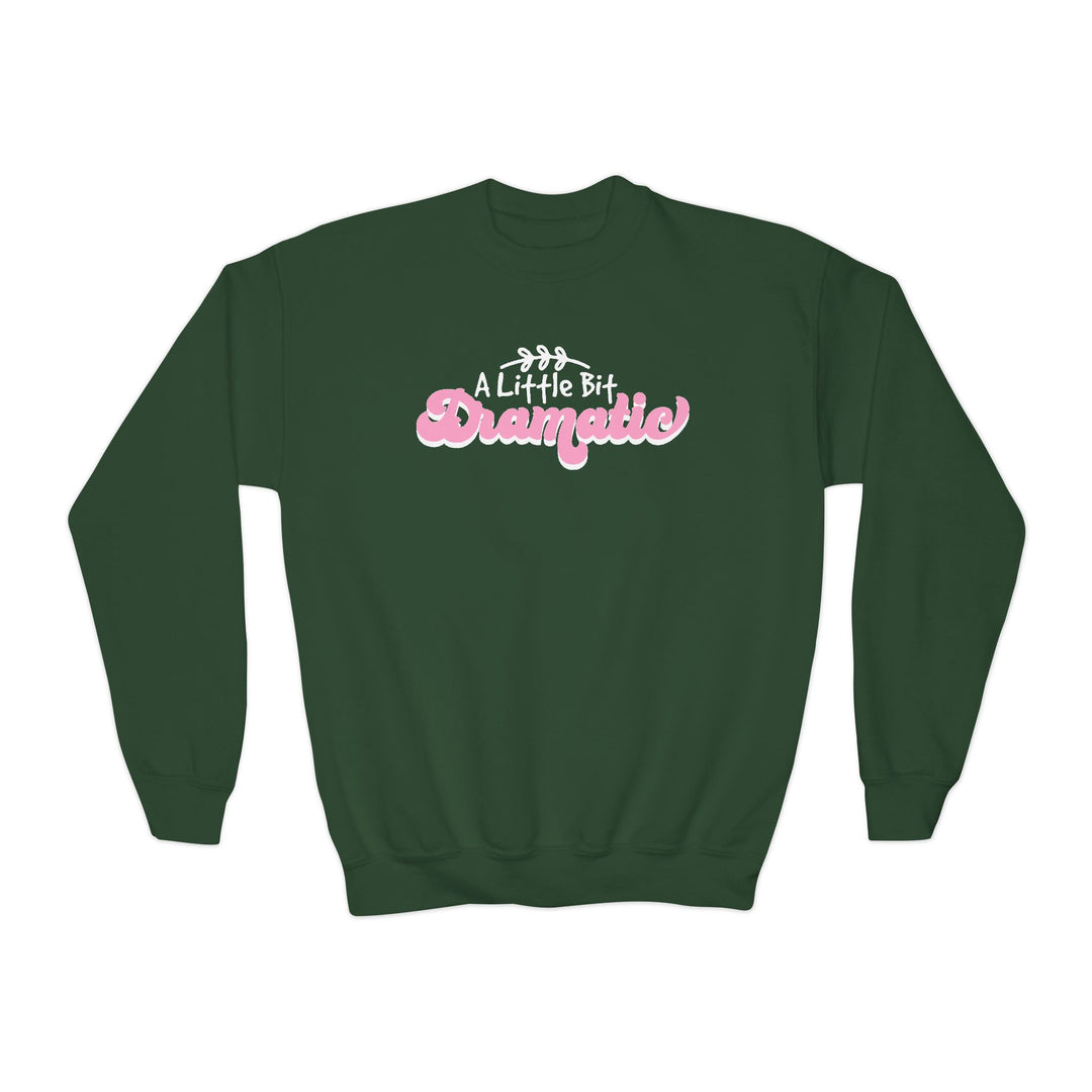 Little Bit Dramatic - Youth Crewneck Sweatshirt