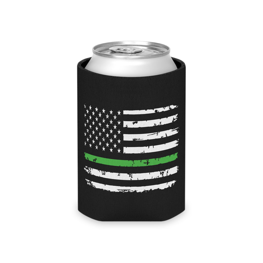 Green Line Flag - Can Cooler