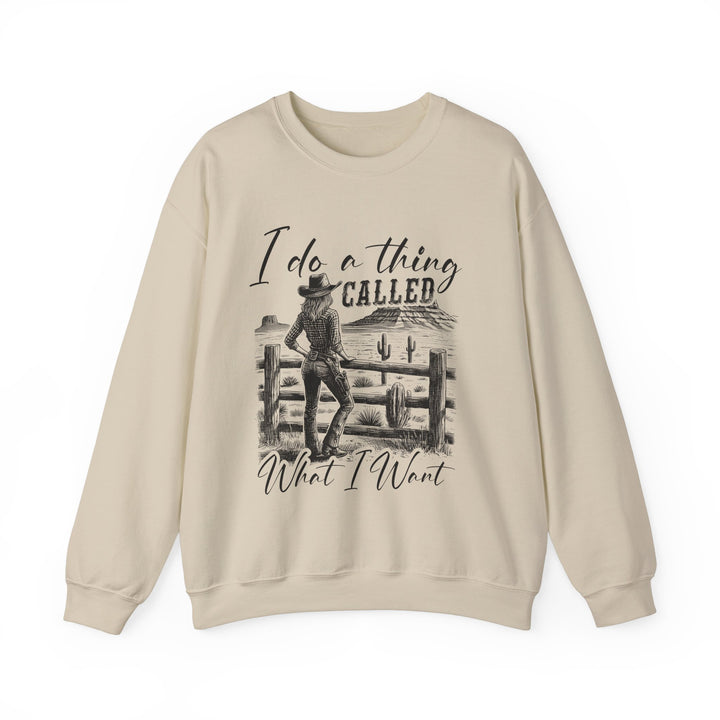 I Do A Thing Called - Unisex Heavy Blend™ Crewneck Sweatshirt