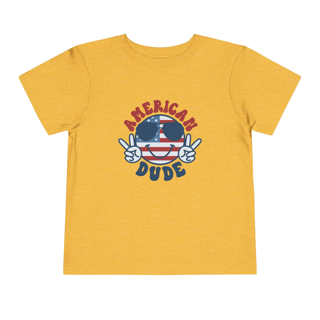 American Dude - Toddler Short Sleeve Tee