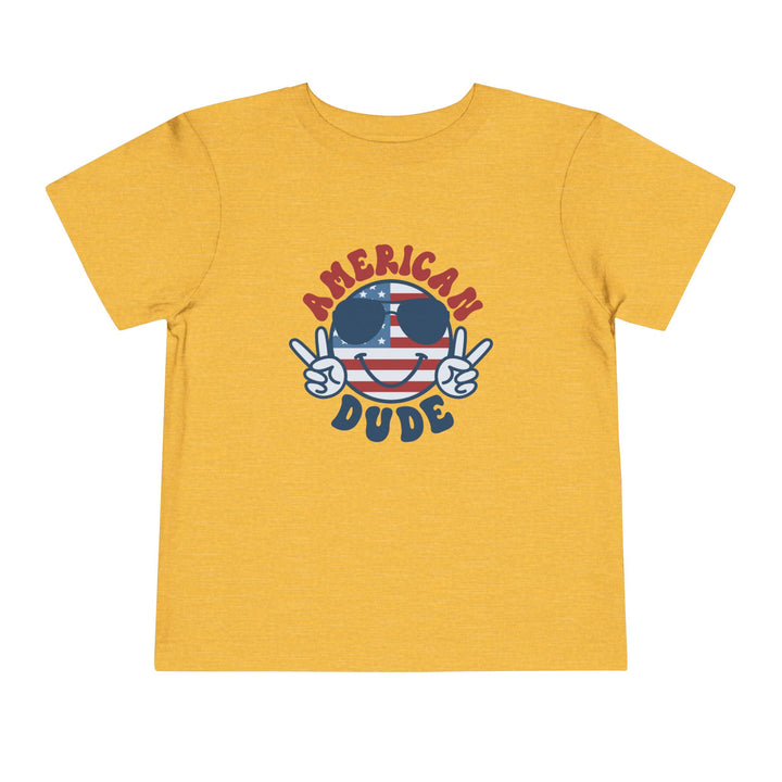 American Dude - Toddler Short Sleeve Tee