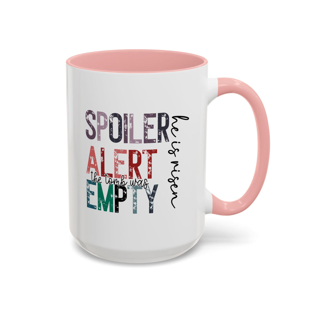 Spoiler Alert - Accent Coffee Mug (11, 15oz)