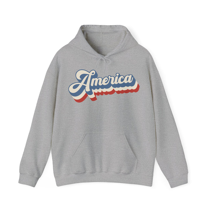 Retro America - Unisex Heavy Blend™ Hooded Sweatshirt