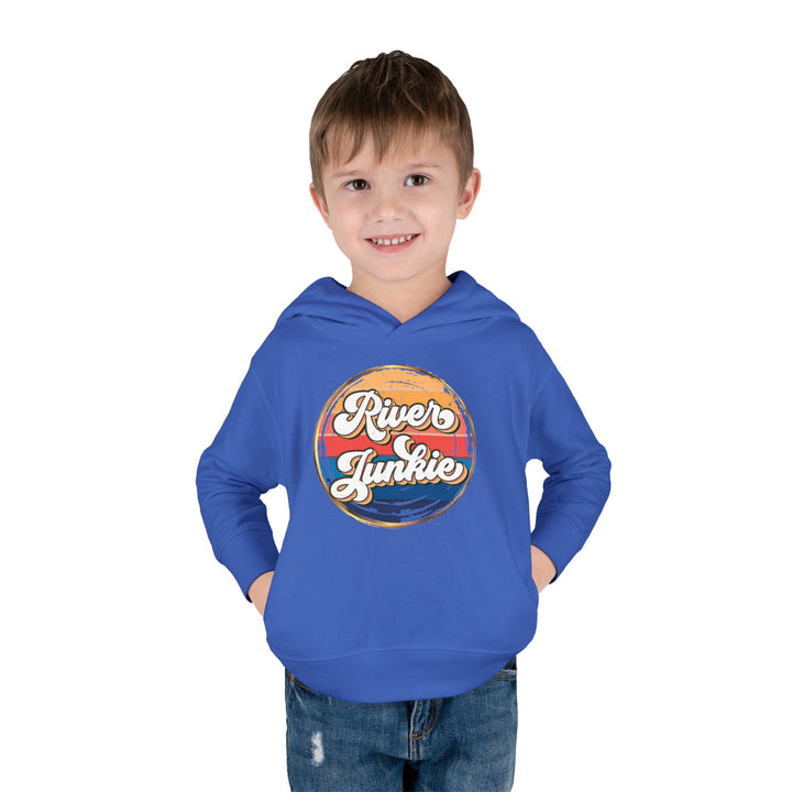 River Junkie - Toddler Pullover Fleece Hoodie