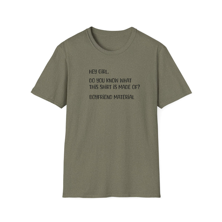 Boyfriend Material - Unisex Softstyle T-Shirt