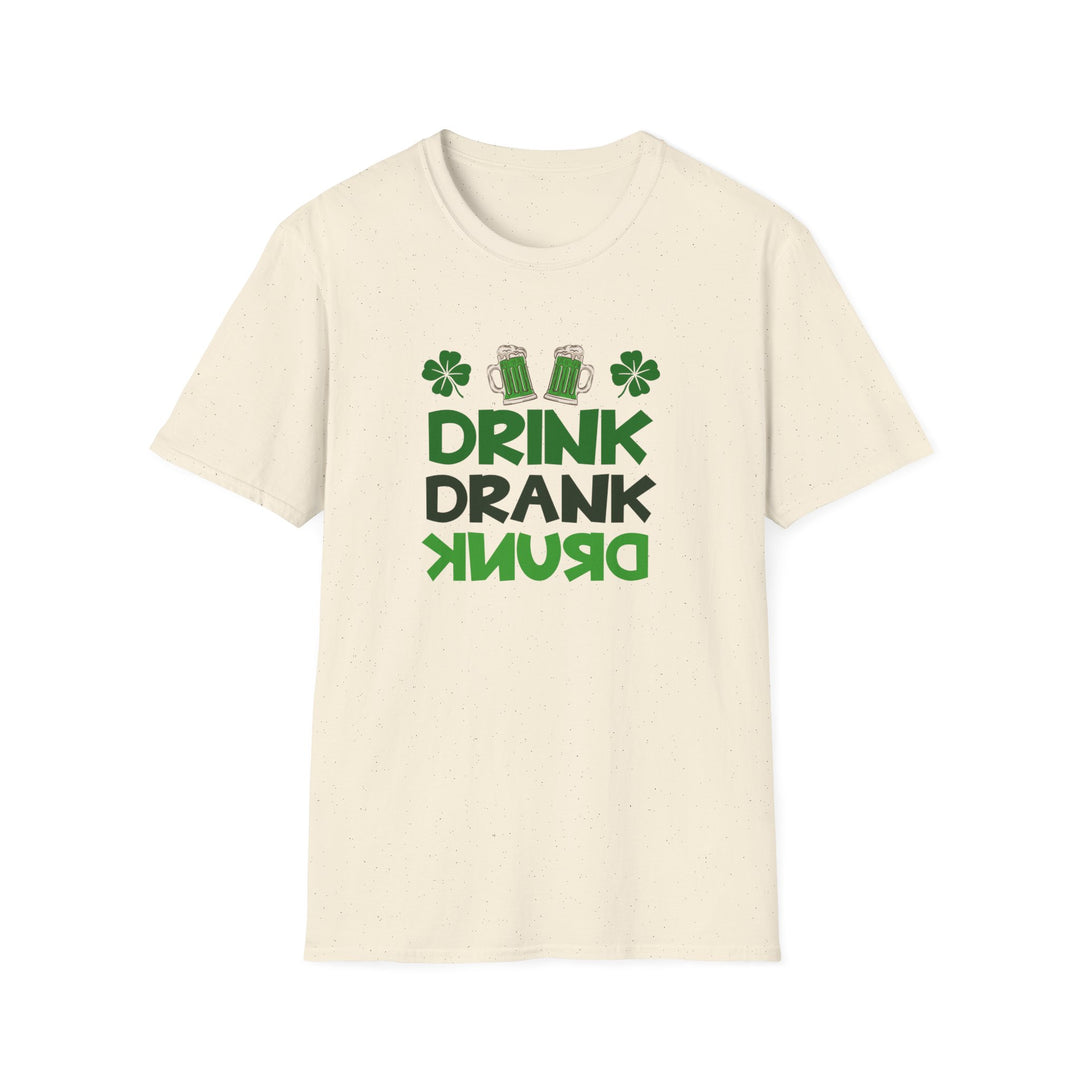 Drink Drank Drunk - Unisex Softstyle T-Shirt