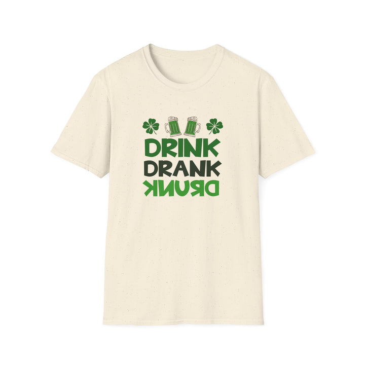 Drink Drank Drunk - Unisex Softstyle T-Shirt