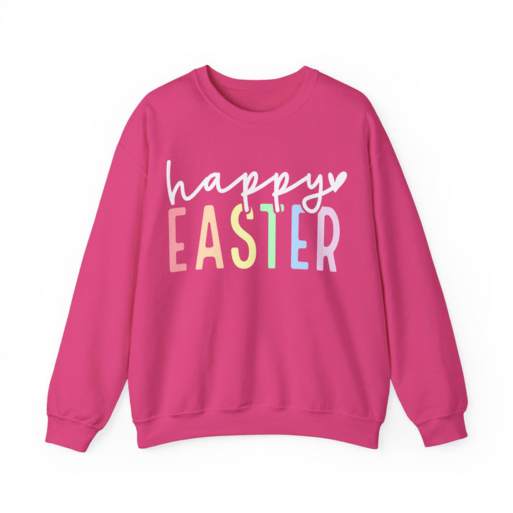 Pastel Happy Easter - Unisex Heavy Blend™ Crewneck Sweatshirt