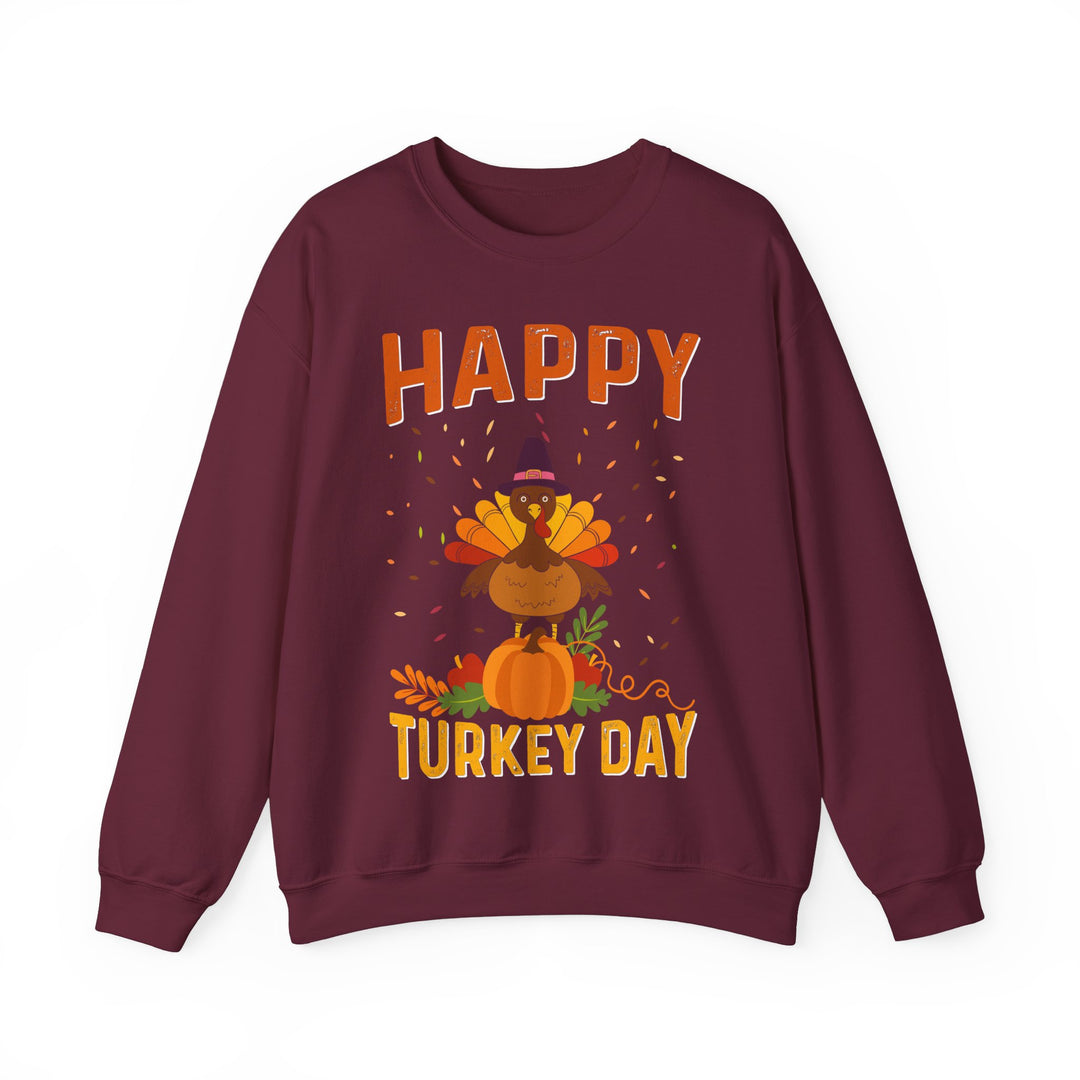 Happy Turkey Day - Unisex Heavy Blend™ Crewneck Sweatshirt