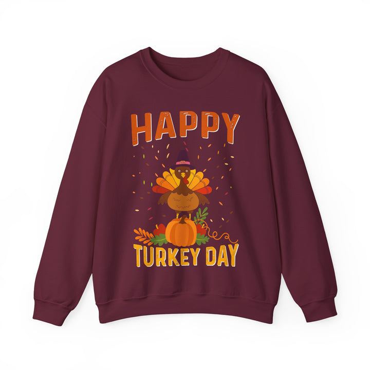 Happy Turkey Day - Unisex Heavy Blend™ Crewneck Sweatshirt