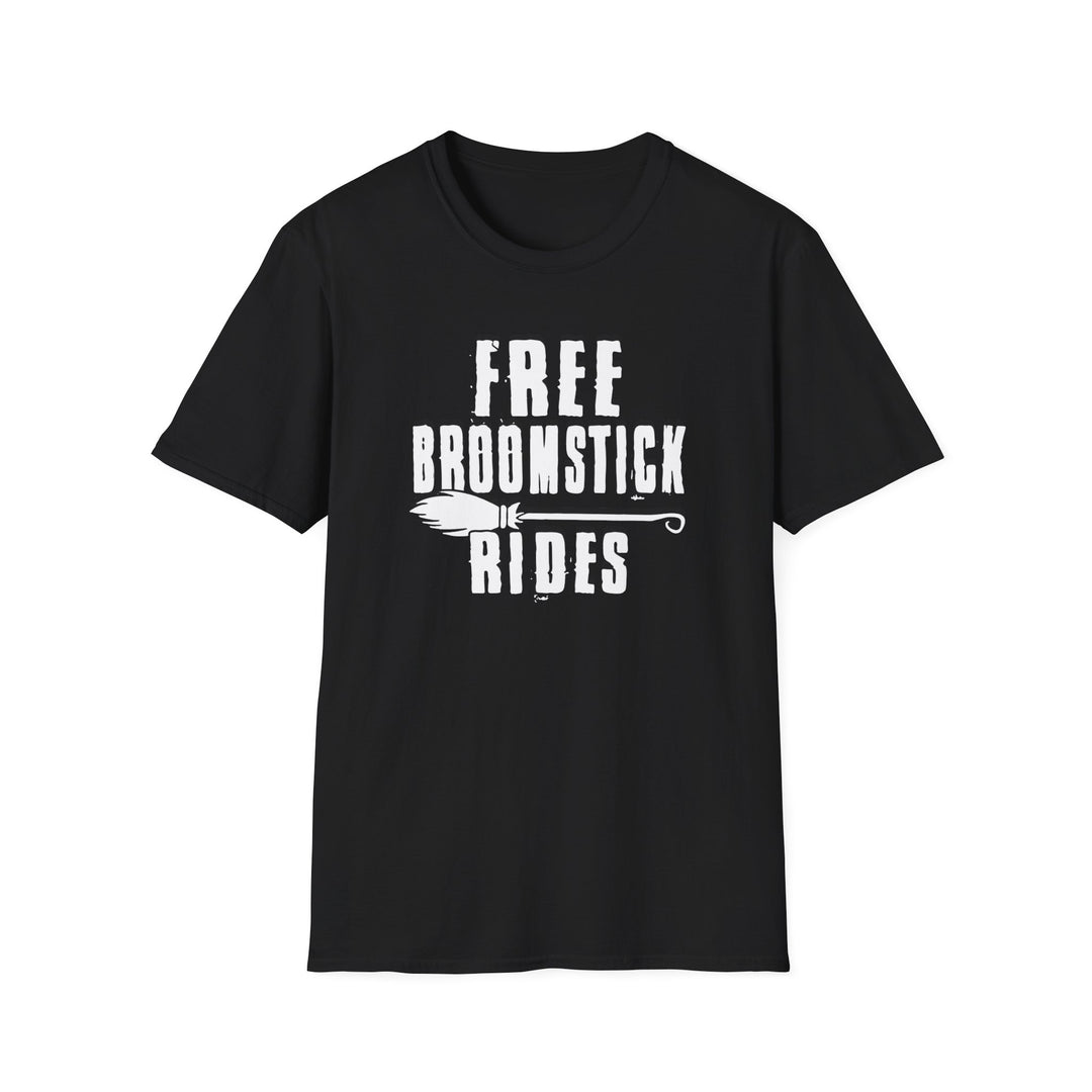 Free Broomstick Rides - Unisex Softstyle T-Shirt