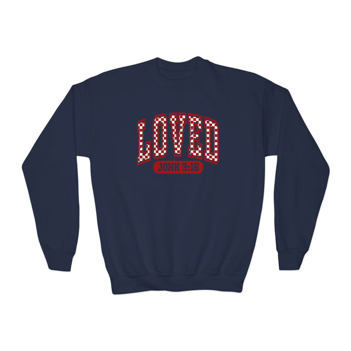 John 3:16 - Youth Crewneck Sweatshirt
