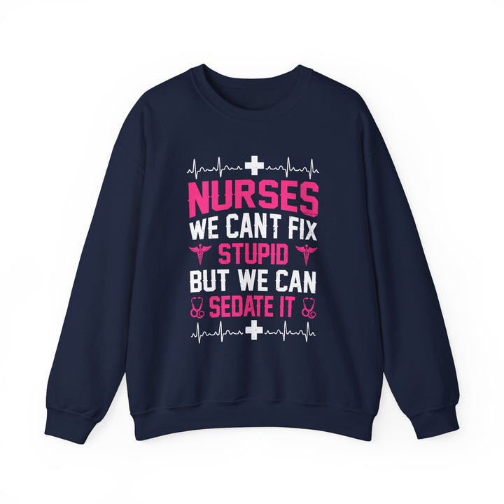 Can't Fix Stupid - Unisex Heavy Blend™ Crewneck Sweatshirt