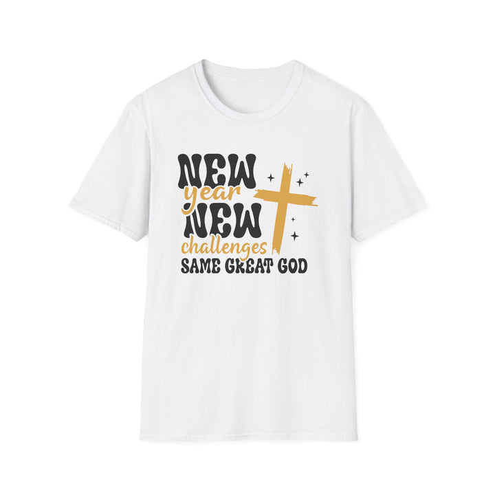 New Year Same Great God - Unisex Softstyle T-Shirt