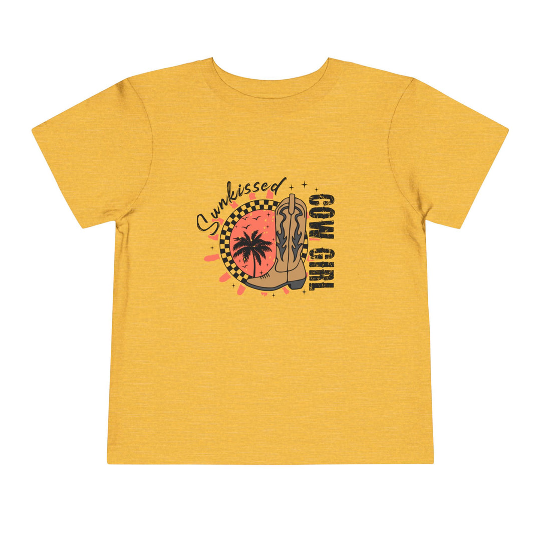 Sunkissed Cowgirl - Toddler Short Sleeve Tee