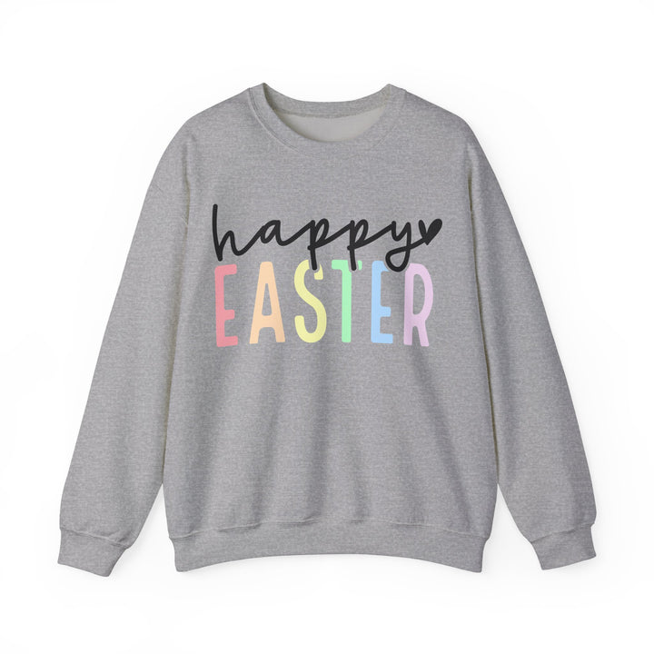 Pastel Happy Easter - Unisex Heavy Blend™ Crewneck Sweatshirt