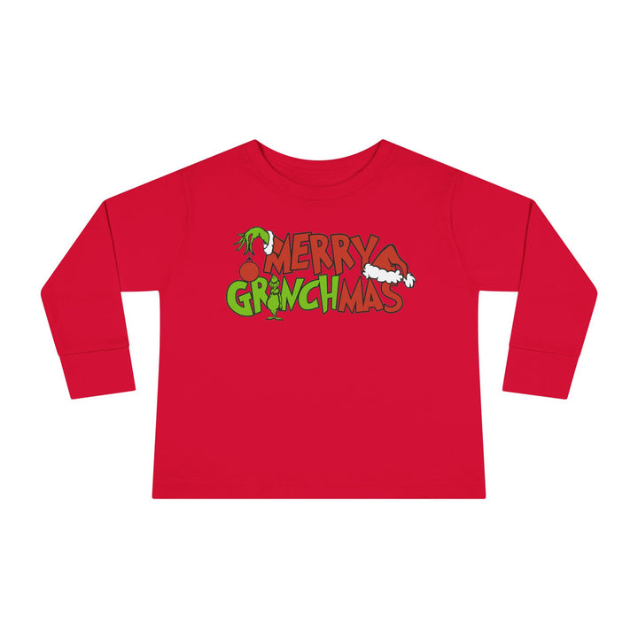 Merry Grinchmas - Toddler Long Sleeve Tee