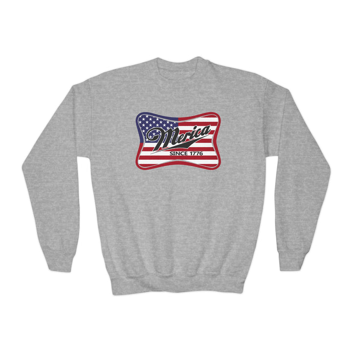 Merica - Youth Crewneck Sweatshirt