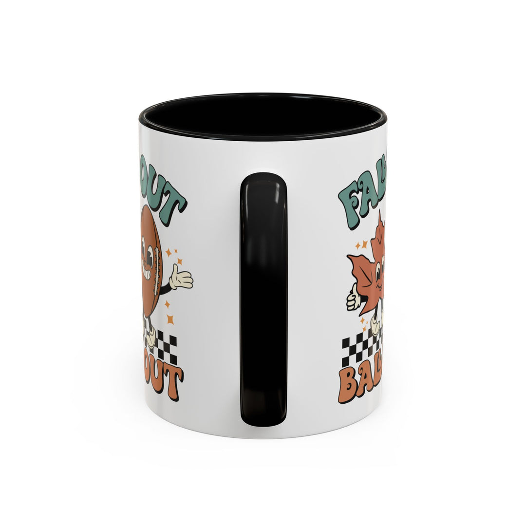 Falls Out Balls Out - Accent Coffee Mug (11, 15oz)