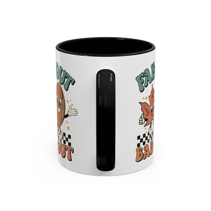 Falls Out Balls Out - Accent Coffee Mug (11, 15oz)