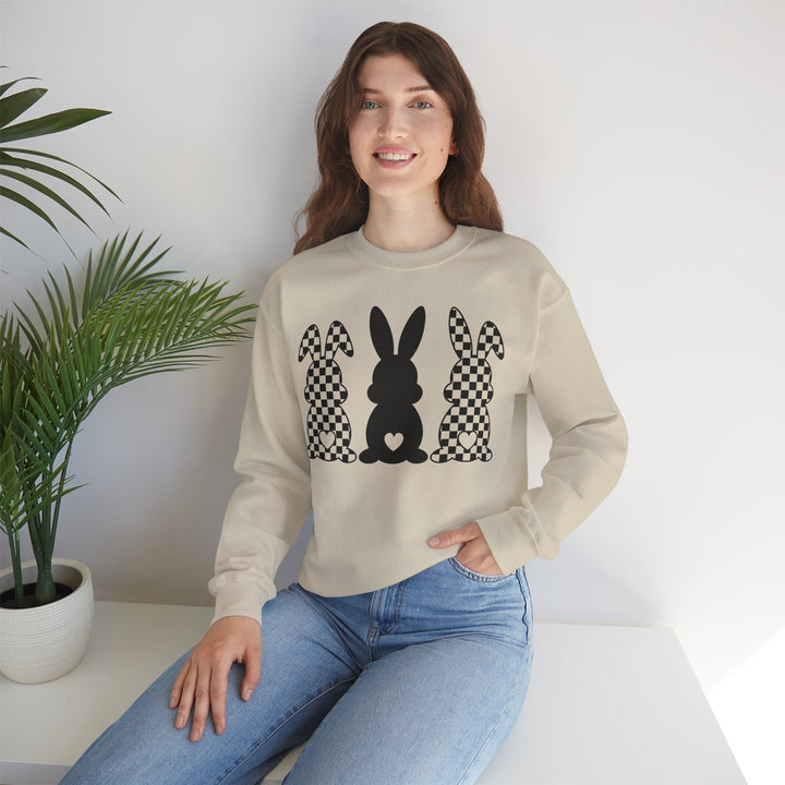 Heart Bunny - Unisex Heavy Blend™ Crewneck Sweatshirt