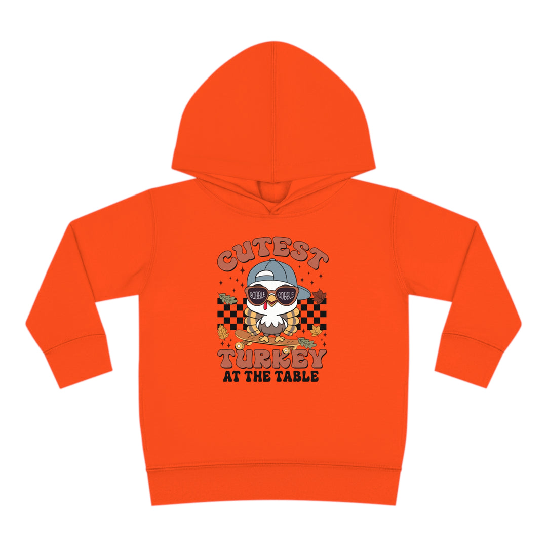 Cutest Turkey Boys - Toddler Pullover Fleece Hoodie