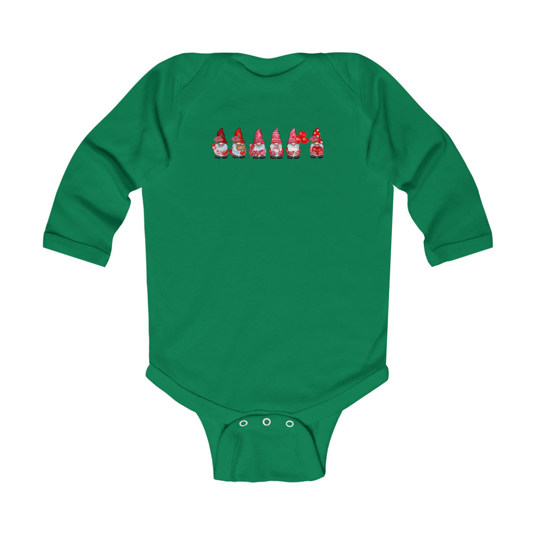 Valentines Gnomes - Infant Long Sleeve Bodysuit