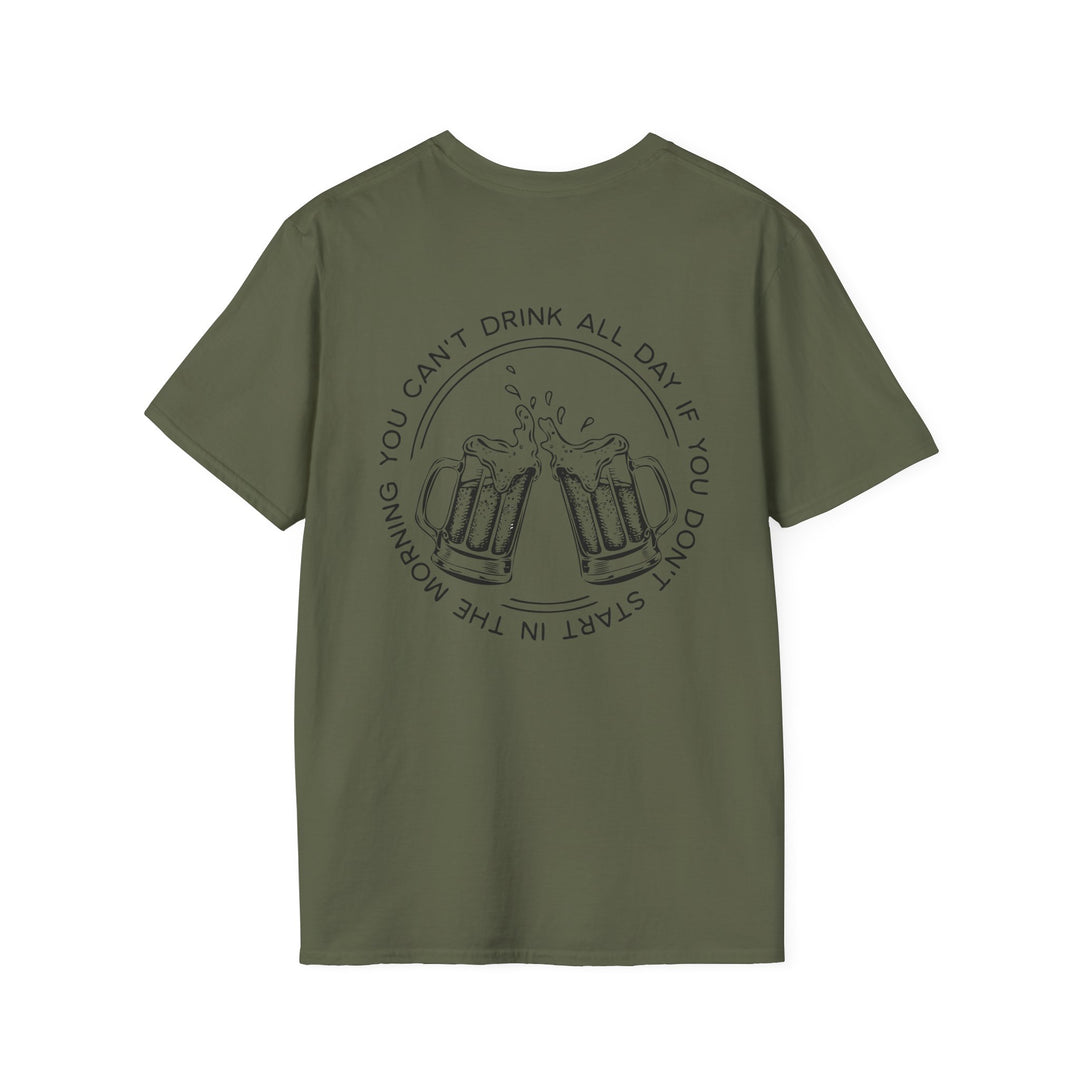 Can't Drink All Day - Unisex Softstyle T-Shirt