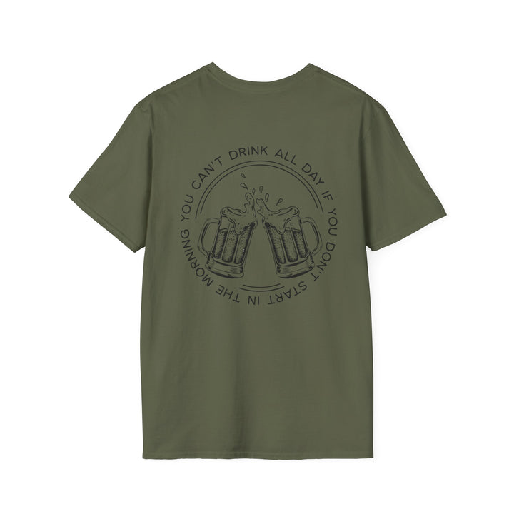 Can't Drink All Day - Unisex Softstyle T-Shirt