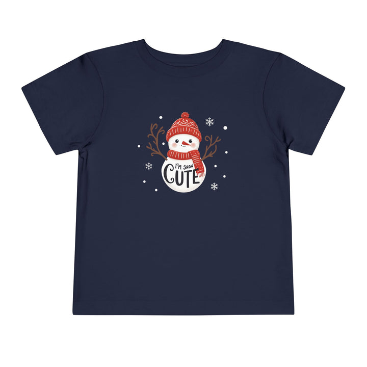 Snow Cute - Toddler Short Sleeve Tee